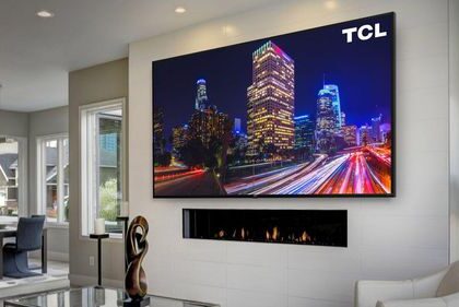 TCL 75 inches Bezel-Less Series 4K Ultra HD Smart LED Google TV