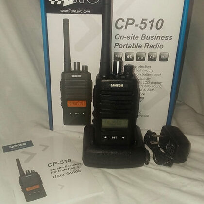 Samcom CP510 Robust & Heavy Duty, UHF/VHF, IP55